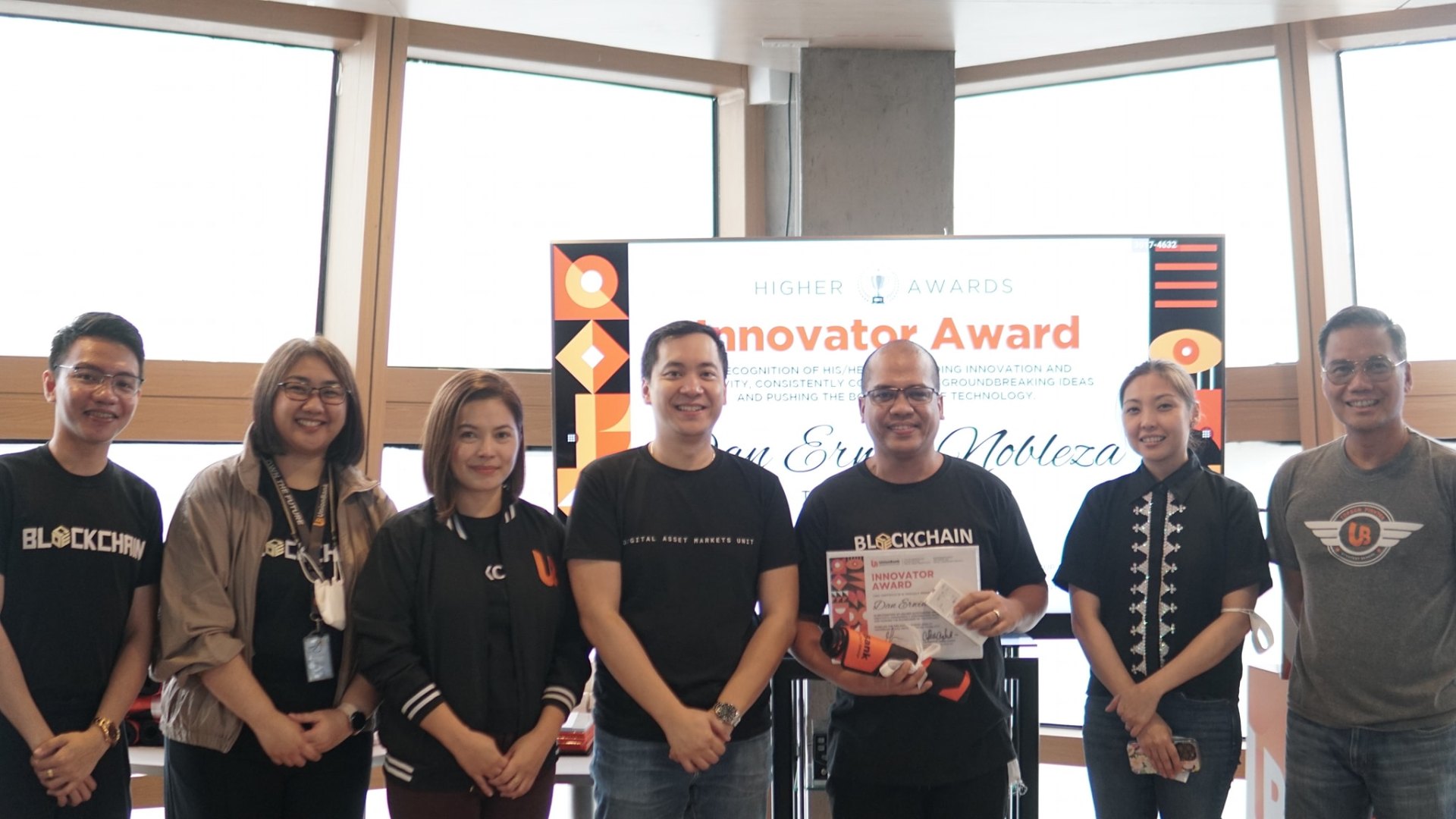 Innovator Award at UnionBank