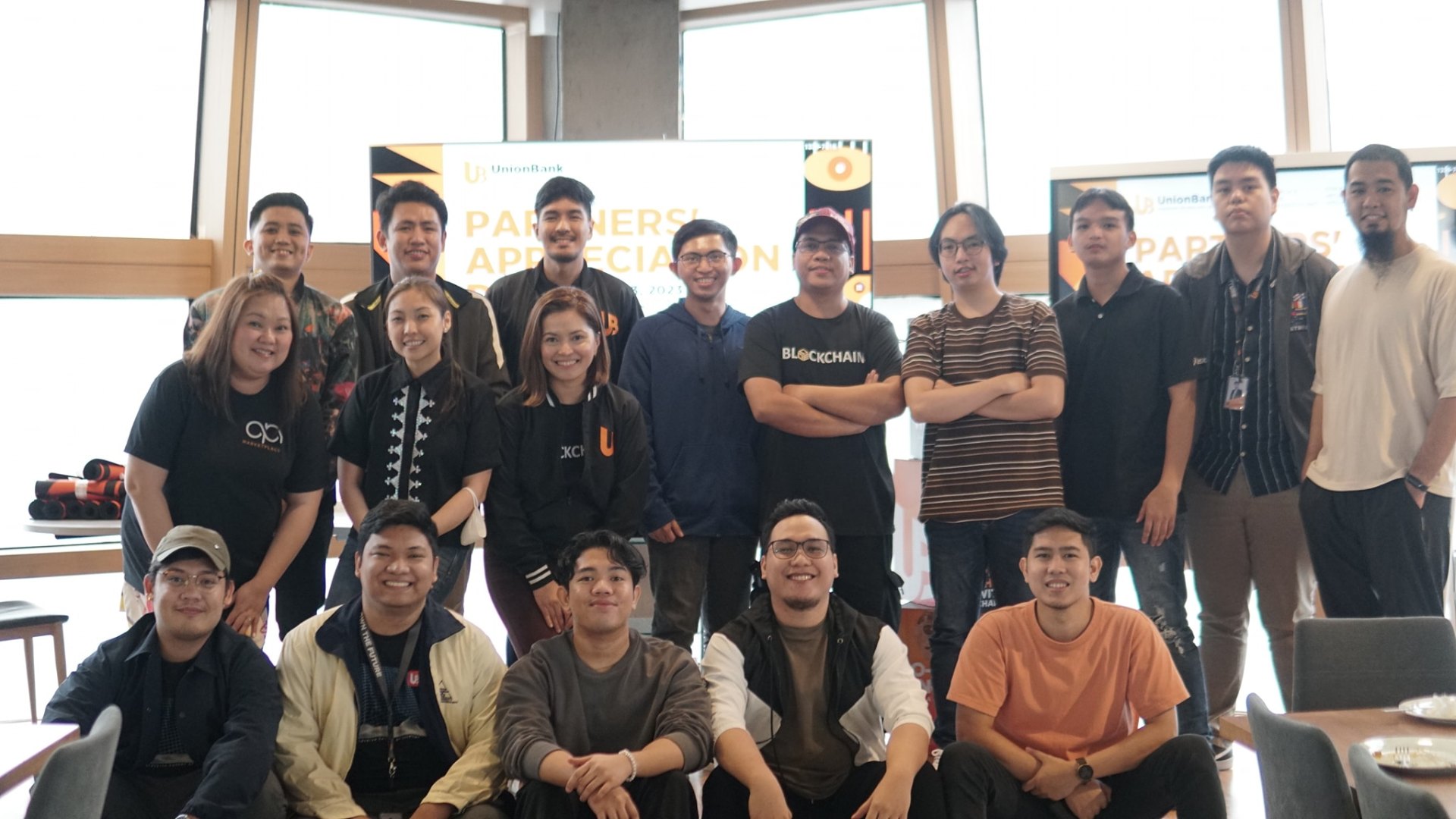 Partners' appreciation event team photo
